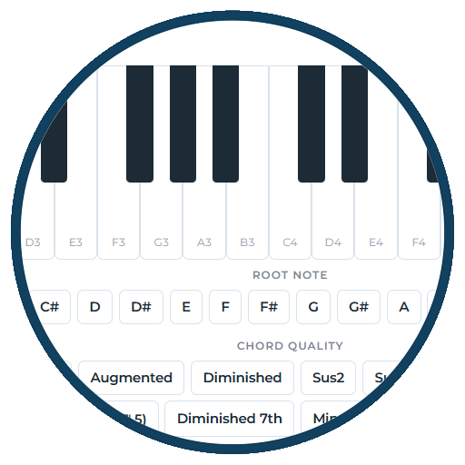 Chord Builder tool icon